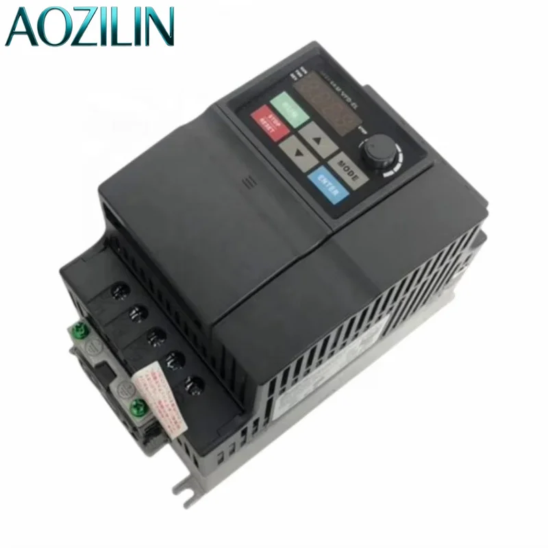 AOZILIN 3 Phase 1.5kW AC Variable Frequency Drive 230V 7.5A Industrial Motor Speed Control Inverter