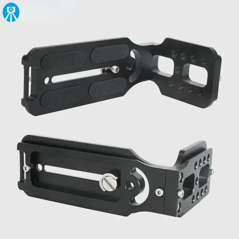 Universal กล้อง L Bracket QUICK RELEASE L แผ่น 1/4 นิ้วสกรู Swiss แนวตั้งวิดีโอสําหรับ Nikon Canon SONY Fuji