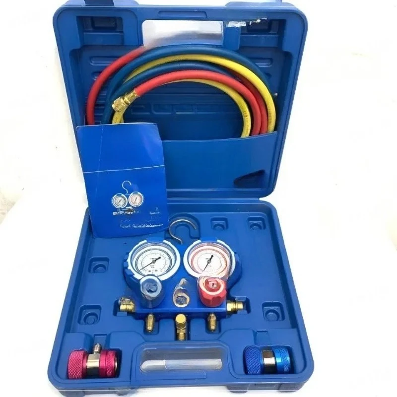 

Automotive refrigerant dosing gauge Pressure gauge Refrigerant fluoride dosing gauge VMG-2-R134A-B