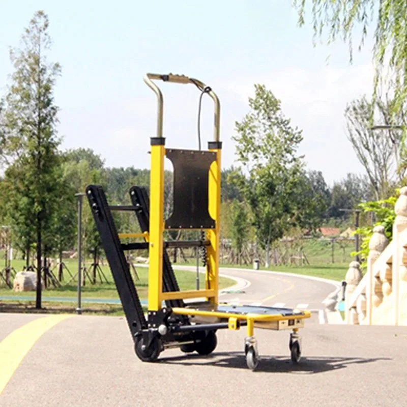 DB-DD-PLJ خزان نوع للطي درج متسلق سبائك الألومنيوم الإطار الزاحف الكهربائية درج متسلق لتحميل أدوات التفريغ 220 فولت #2