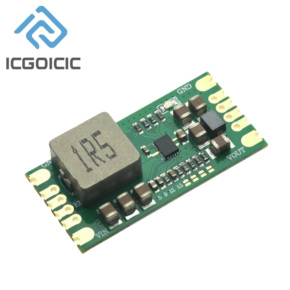 MP3429 5V 9V 12V 15V Uitgang Boost Power Module Lage Rimpel 21A Piek Ingangsstroom lithiumbatterij Boost Voeding