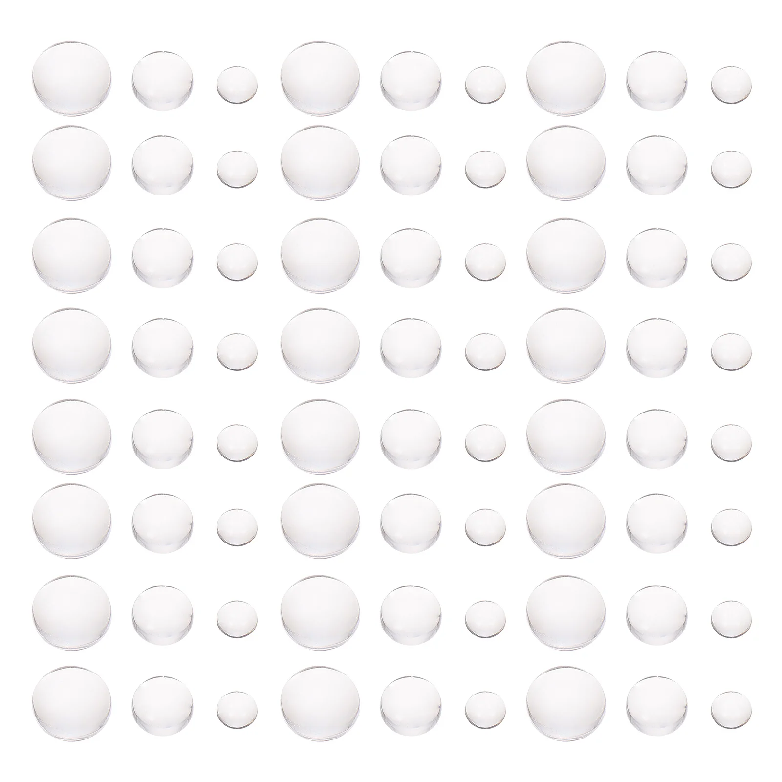 350 pezzi toppe di design in resina con rugiada abbellimenti fai da te rotondi piatti per scrapbooking decorazione della copertura del telefono con forcina per capelli