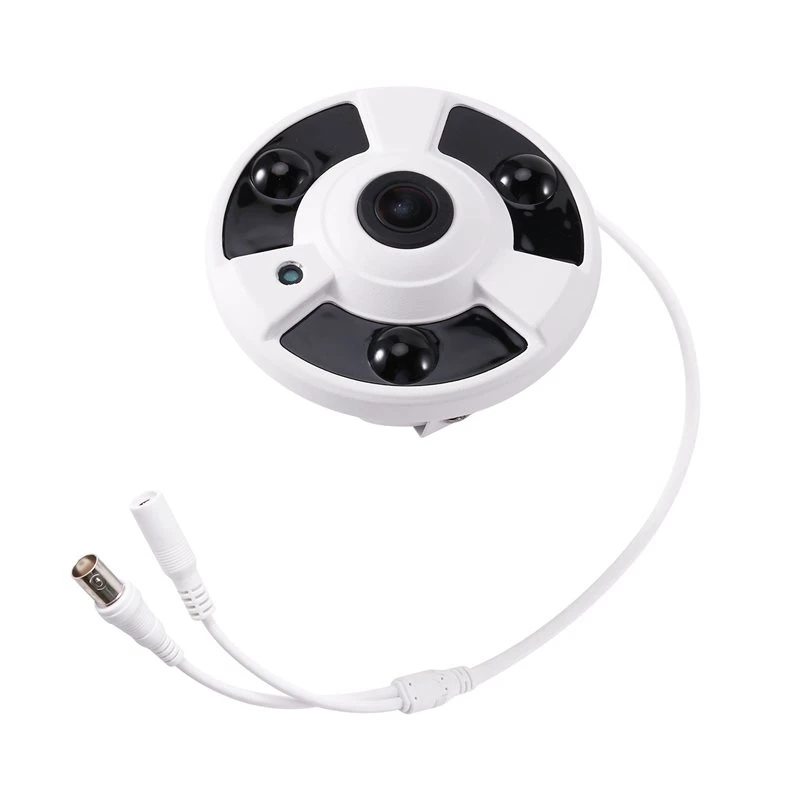 【a17z】cctv-180度-°-パノラマahdカメラ、17mmレンズ、広角視野、tvi-cvi-4in1、昼夜両用、2mpドーム型魚眼カメラ。