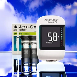 ACCU Chek Instant S Blood Glucose meter and Blood Glucose 50pcs Test Strips