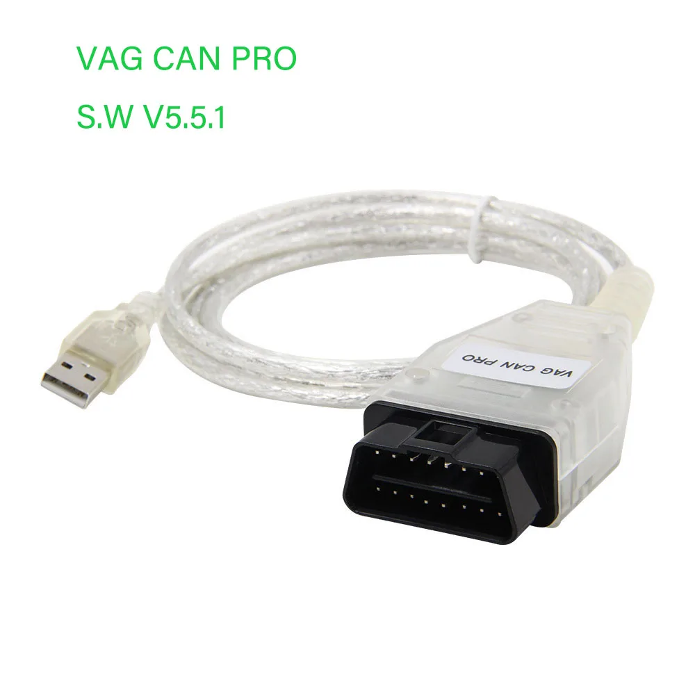 

VAG CAN PRO BUS + UDS + K-Line S.W V5.5.1 Автомобильный диагностический кабель