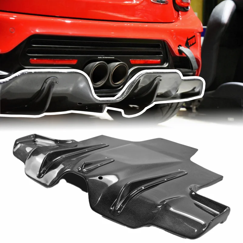 

USA Warehouse F56 S DAG Style Ver 2.1 Carbon Fiber Car Parts Rear Bumper Under Diffuser
