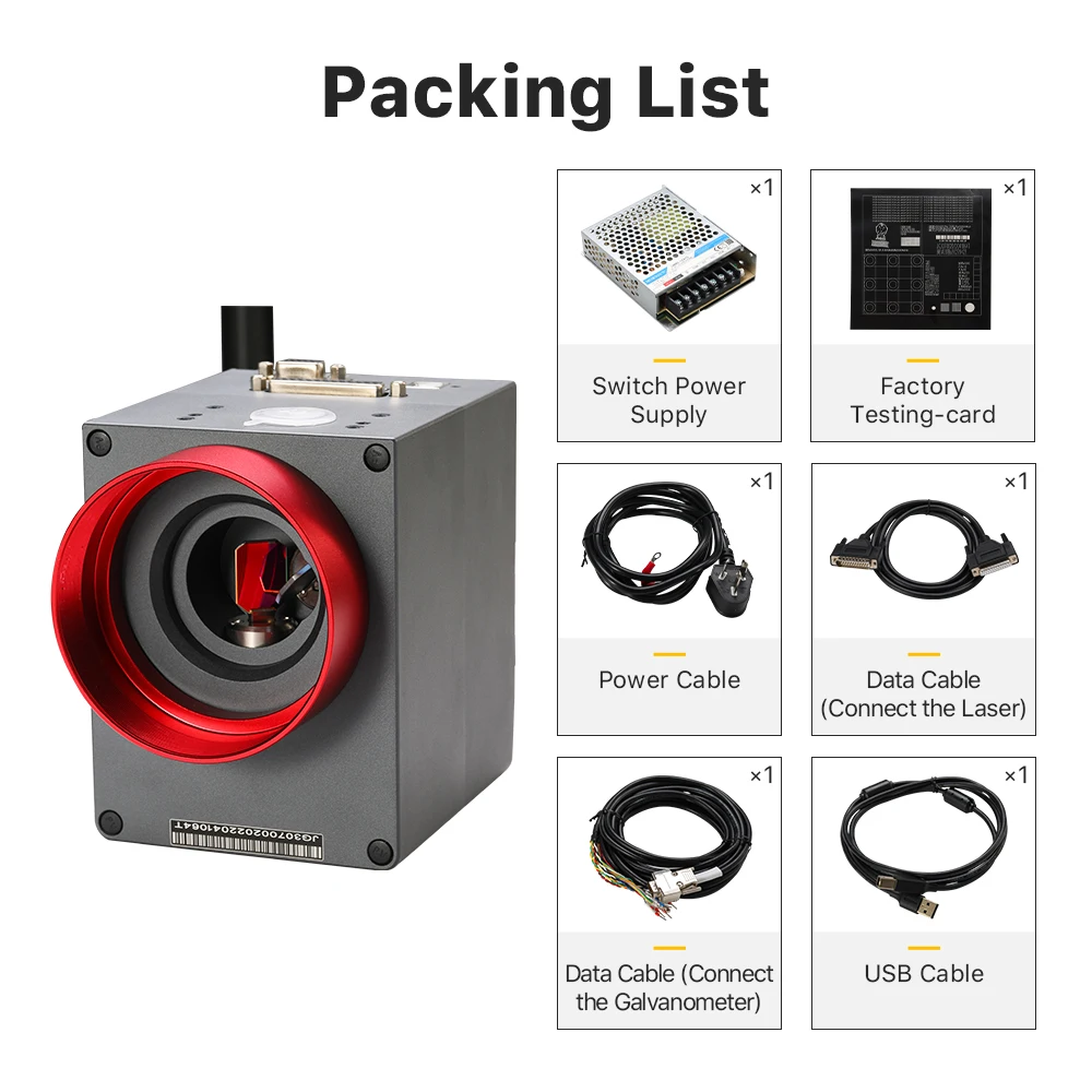 Ultrarayc 2.5D Relief Fiber Laser Galvo Scanner G3 Pro Built-in EZCAD3 Controller and Marking Controller Galvanometer Scanner