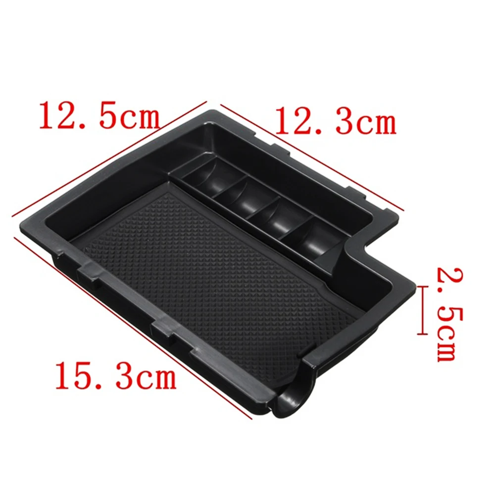 Center Console Organizer Armrest Storage Box Container For Subaru XV Crosstrek 2012 2013 2014 2015 2016 2017 - Image 5