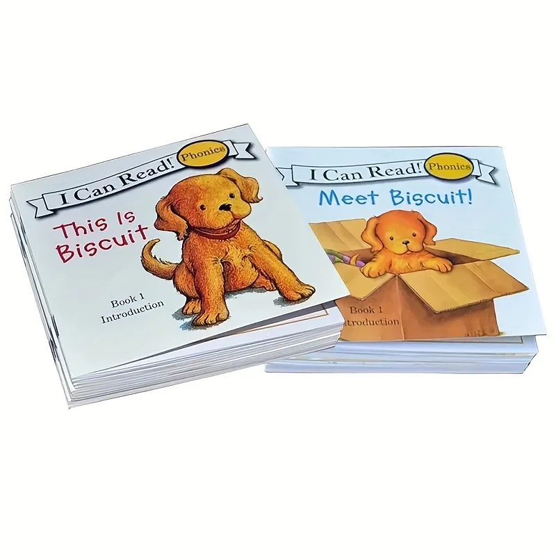 

My First Grammar Biscuit Phonics Set:12 Books for Short/Long Vowels, Sight Words Early Readers KidsBedtime Stories Learning Gift