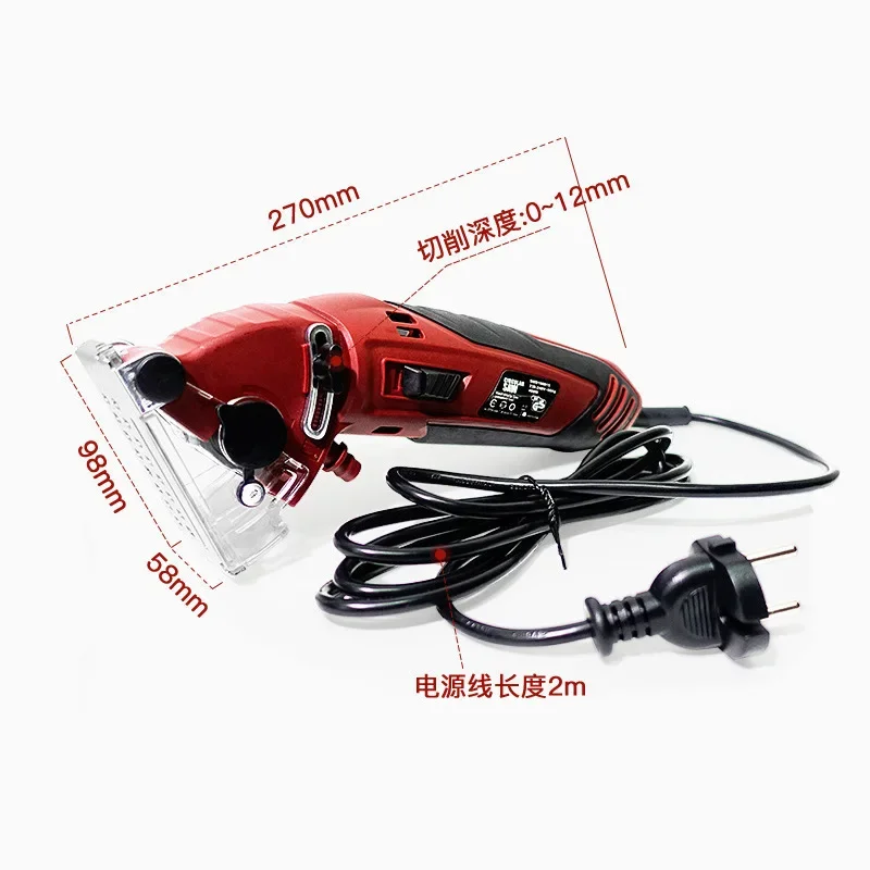 Saw Cutting Machine 400W Multifunctional Circurlar Saw Cutter Tool Saw Blades Woodworking Power Tool Mini Electric Circurlar