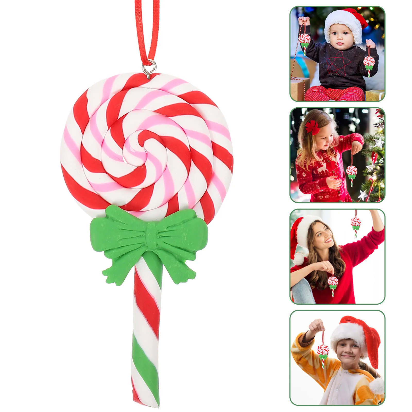 

Unique Christmas Candy Decoration Premium Material Festive Design Exquisite Holiday Ornament Creative Appearance Comfortable