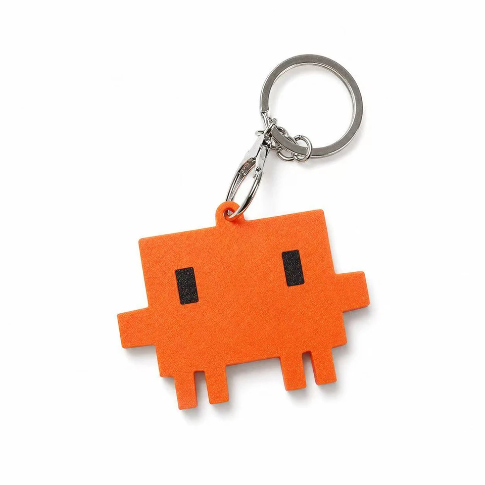 Claude Code Cosplay Keychain 3D Printing Keyring Pixel Style Pendant Bag Accessory Unisex Key Chain Party Props