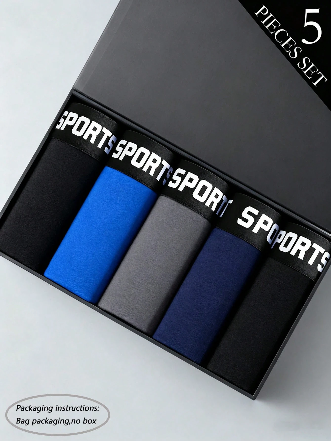 

Мужские трусы-боксеры, 5 шт., однотонные, повседневные, для мужчин, сексуальный комплект для пар, мужское нижнее белье, боксеры-брифы