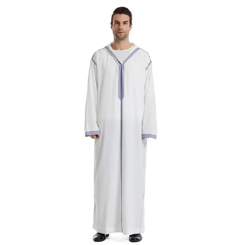 Moroccan Djellaba Men Muslim Eid Hooded Abaya Jubba Thobe Long Dress Dubai Saudi Kaftan Islam Clothing Arabic Robe Abayas Caftan