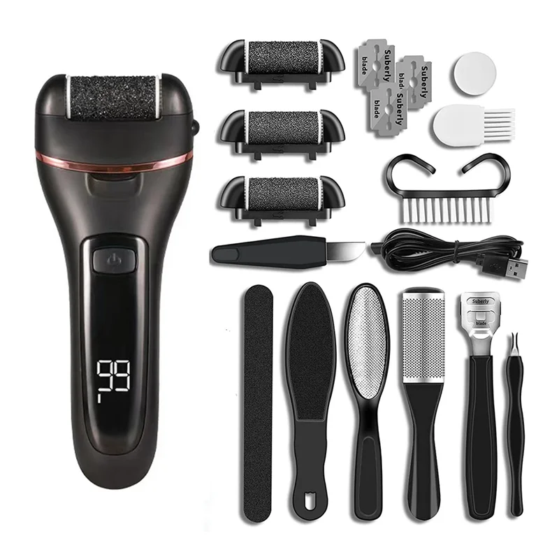 

Хорошо изготовленные электрические шлифовальные инструменты для педикюра, средство для удаления двойной передачи для ног, профессиональные инструменты для педикюра, набор для ухода за ногами