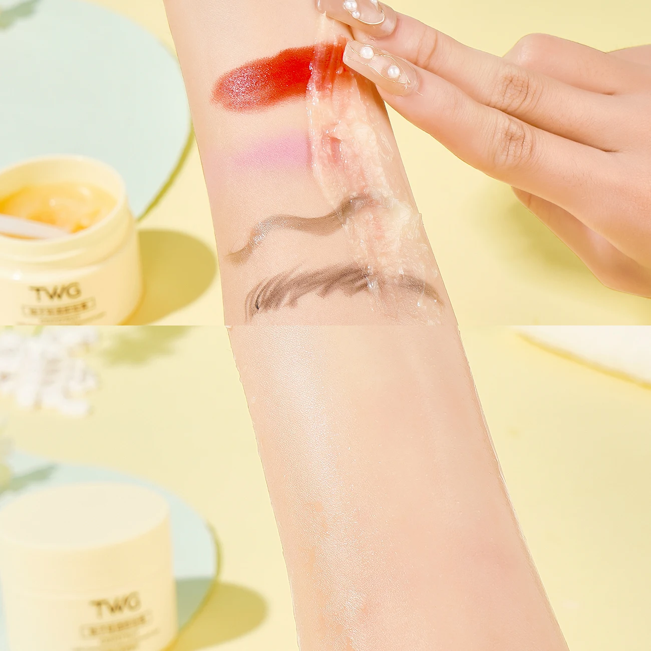 كريم إزالة مكياج الجريب فروت كريم إزالة المكياج للتنظيف العميق، أفضل هدية للفتيات #6