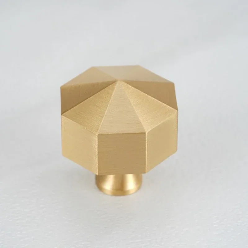 Schubladen-T-Griff, Kleiderschrank- und Küchenknöpfe, Goldene Massivmessing-Schrankgriffe, Möbel- und Badezimmer-Schubladengriffe, Möbelbeschläge – Detail 12