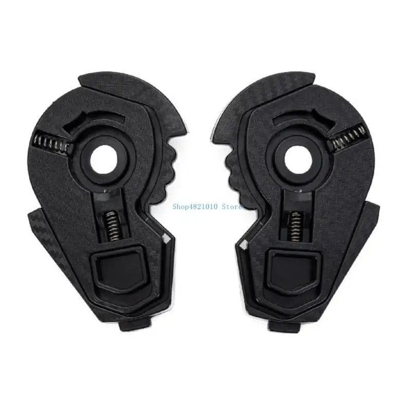 T3LF 1 Pair Motorbike Helmets Lens Visors Clip Lock Visors Fixing Base Plate For NEVA