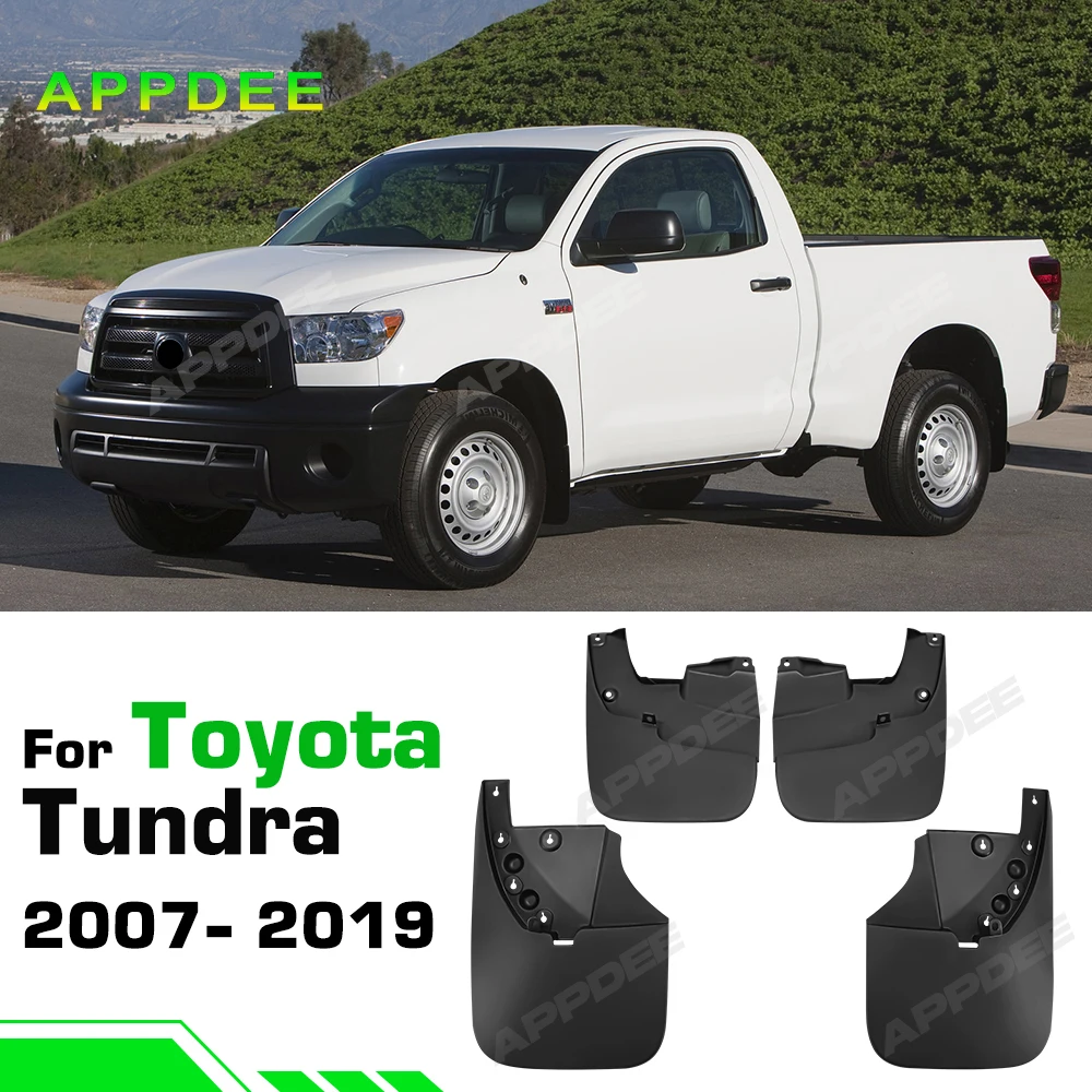 

For Toyota Tundra 2007 2008-2015 2016 2017 2018 2019 Fender Mudguard Mud Flaps Guard Splash Flap Mudguards Car Accessories