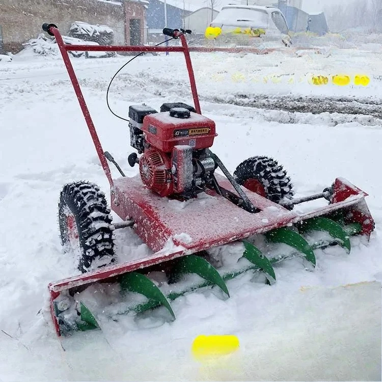 

Small snow removal machine Residential property Fish pond snow removal machine Multifunctional full gear snow removal equipment