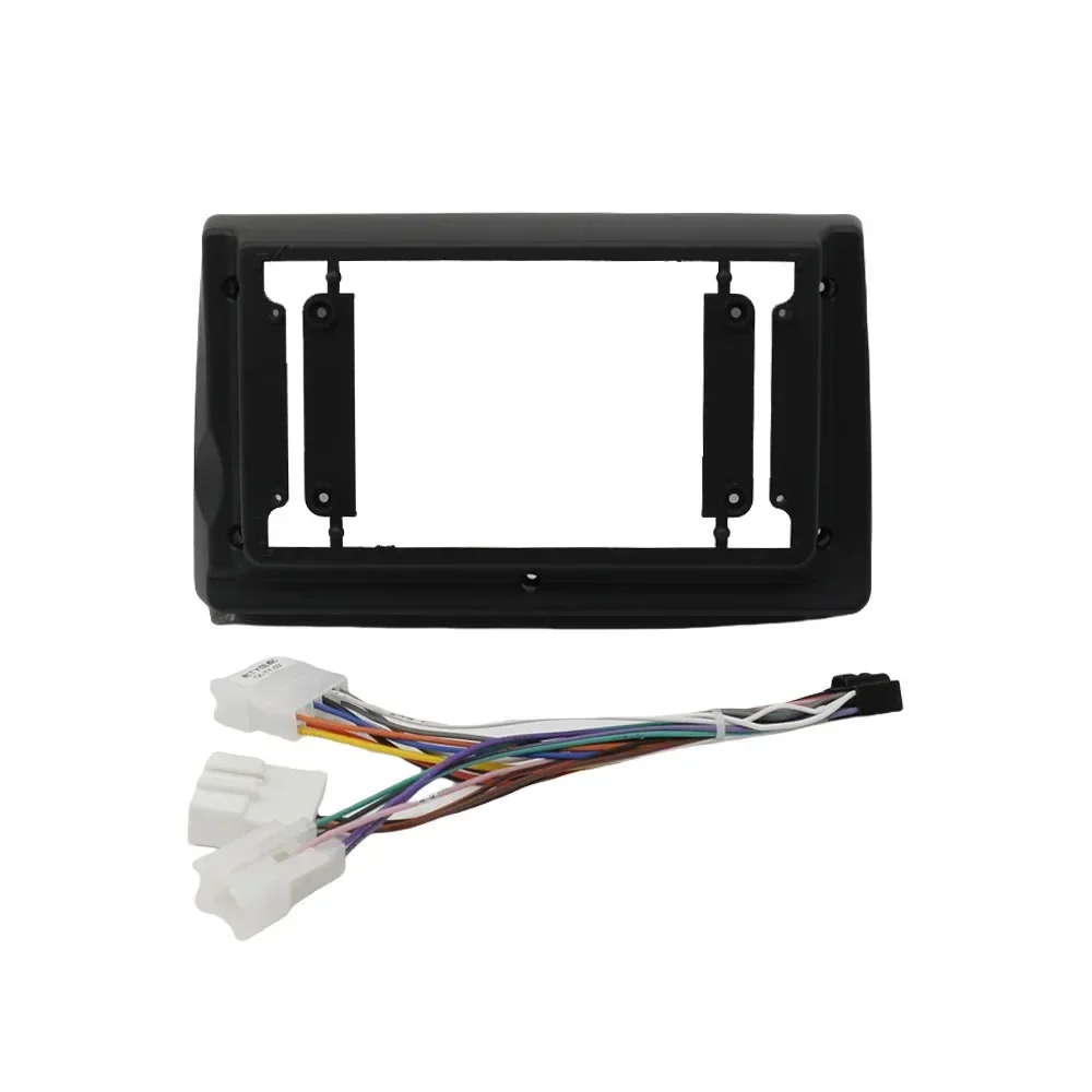 9 Inch Adapter Android Dash Fitting Panel Kit Car Radio DVD Player Fascias Frame For Toyota Land Cruiser 90 LC90 J95 1998-2002