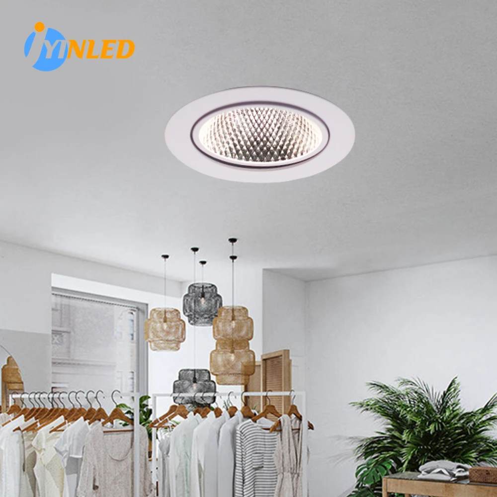 4000K Led Licht 220V Voor Keuken Inbouw Led Downlight Cob Plafondverlichting 12W 20W Ingebouwde Led Spot Binnenverlichting