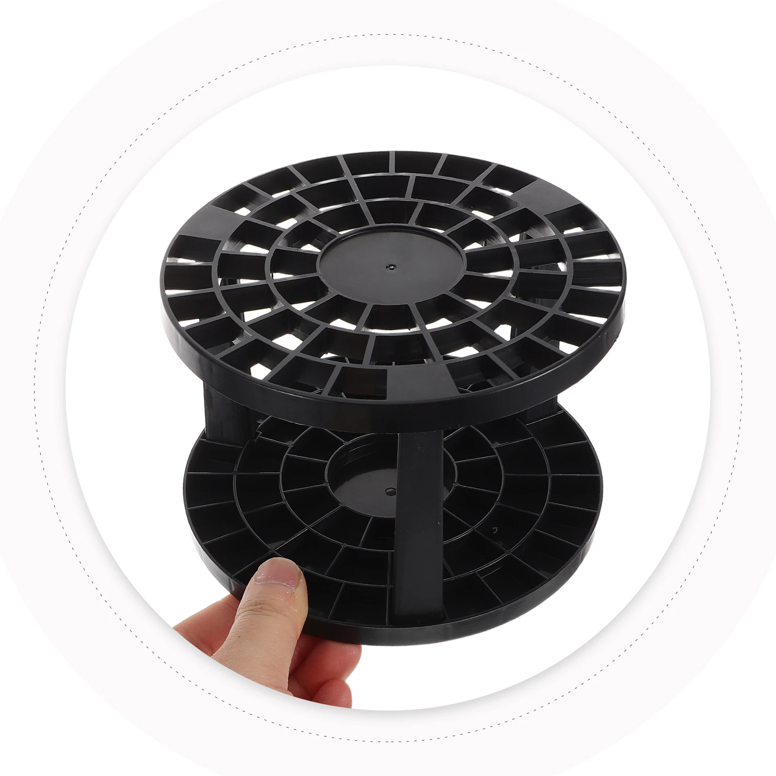 

Brush Storage Rack Makeup Organizer Desk Pen Stand Artist Paint Holder Pencil Brushes