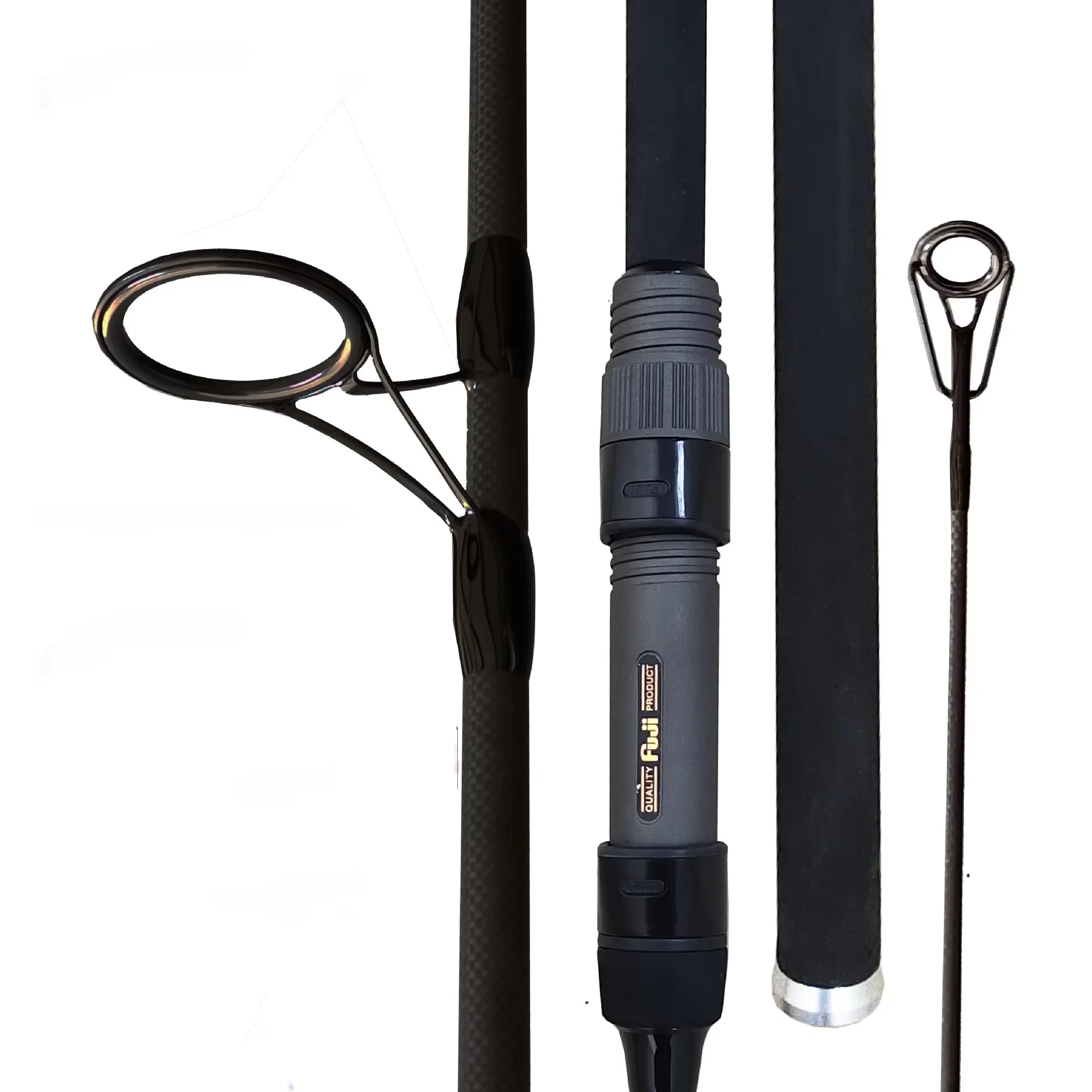 

B5NEW OEM 3.6m3.5LB1K Carbon Yiber Wrapped Japan Yujifilm Gold Standard Reinforced Wheel Carpfishing Rod And Yollow-up Casting R