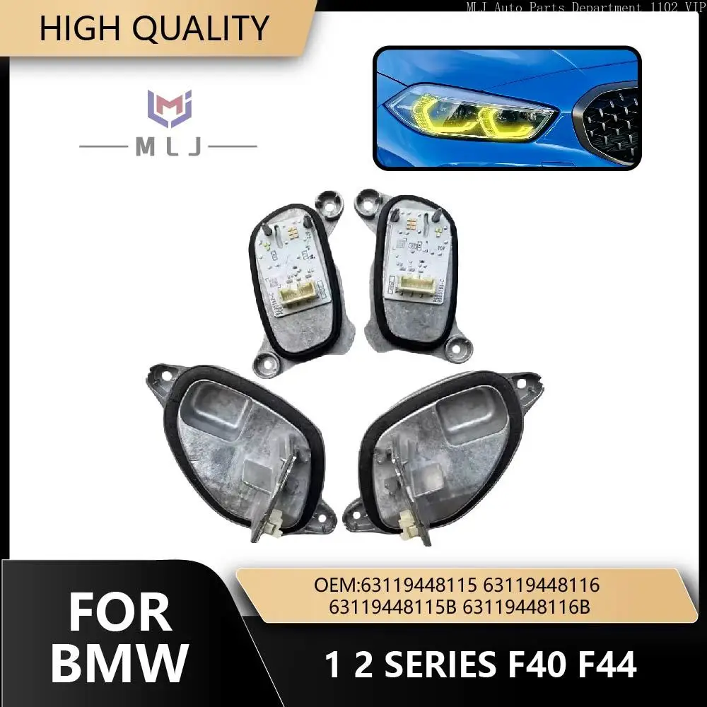 

For BMW 1 2 Series F40 F44 Yellow Angel Eye LED DRL Module Car Accessories OE 63119448115 63119448116 63119448115B 63119448116B