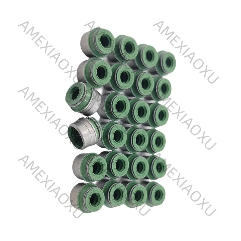 New 24x Intake Valve Stem Seal M276 Engine 0000534658 For Mercedes Benz X218 C218 W205 S205 C205 W213 A207 GL450 C43 AMG GLS450