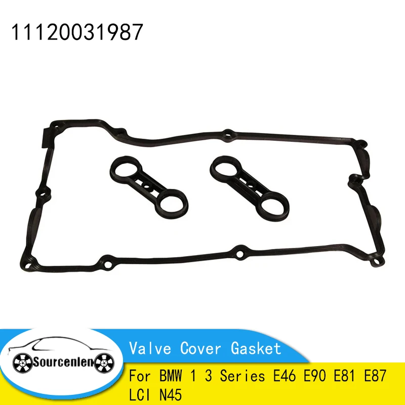 11120031987 Engine Cylinder Head Valve Cover Gasket Seal For BMW 1 3 Series E46 E90 E81 E87 LCI N45