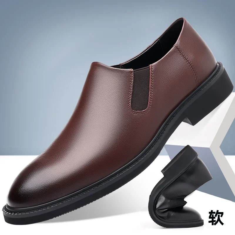 

Four Seasons Casual Business Shoes, classic, comfortable and breathable Oxford casual fashion shoes men's formal business shoes