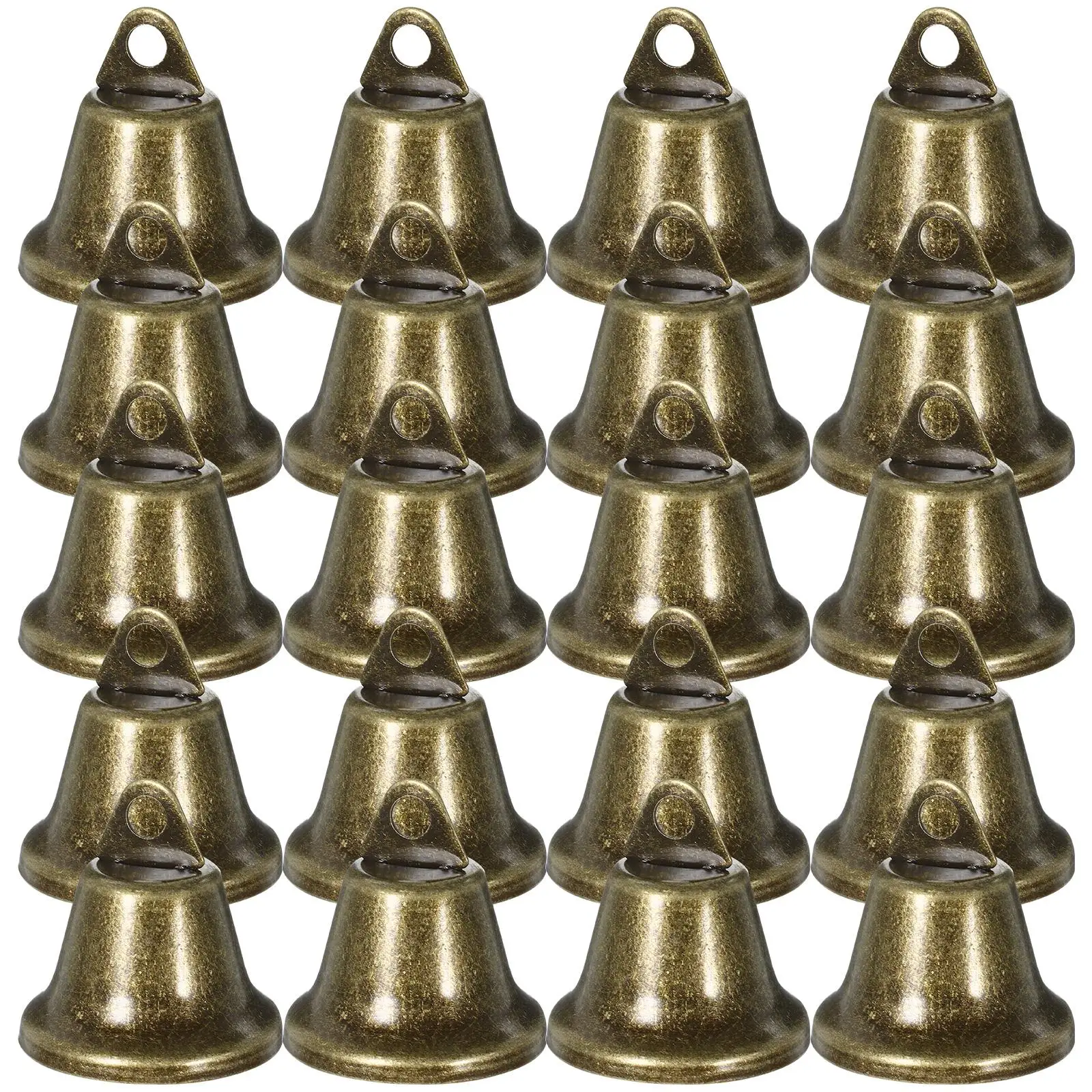 

20 Pcs Exquisite Bell Decor The DIY Christmas Ornament Pendant Craft Bells Iron
