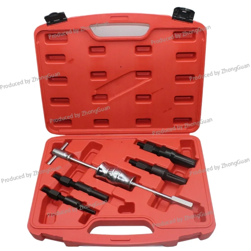 16-Piece Set of Inner Bearing Puller 5-piece Set of 8-hole Training Hammer Removal Set of Inner Diameter Inner Hole Puller