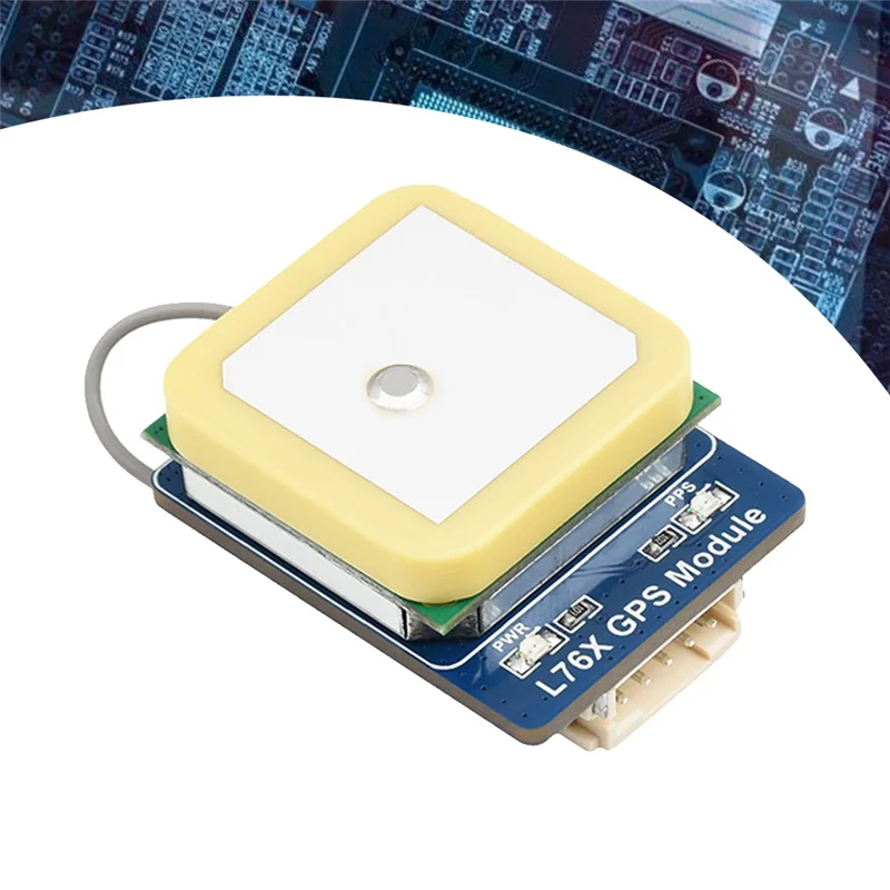 Waveshare L76K GNSS Module Supporting GPS/GLONASS/BDS/QZSS Multi Satellite System New Blue For Raspberry Pi/Jetson Nano/Arduino