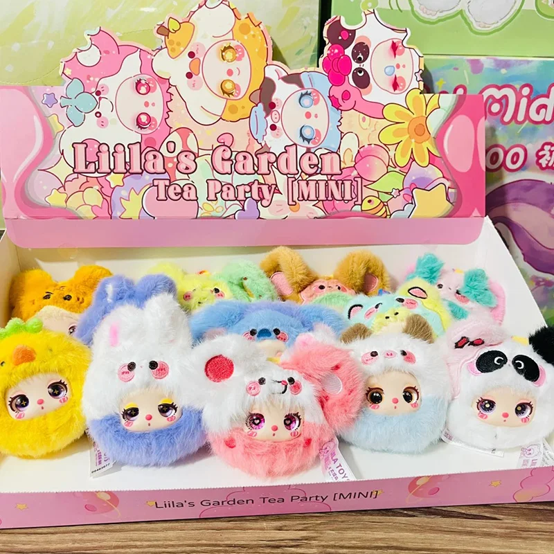 

Original Babythree Liila Garden Tea Party Mini Series Plush Vinyl Blind Box Kawaii Backpack Pendant Keychain Girl Xmas Gift