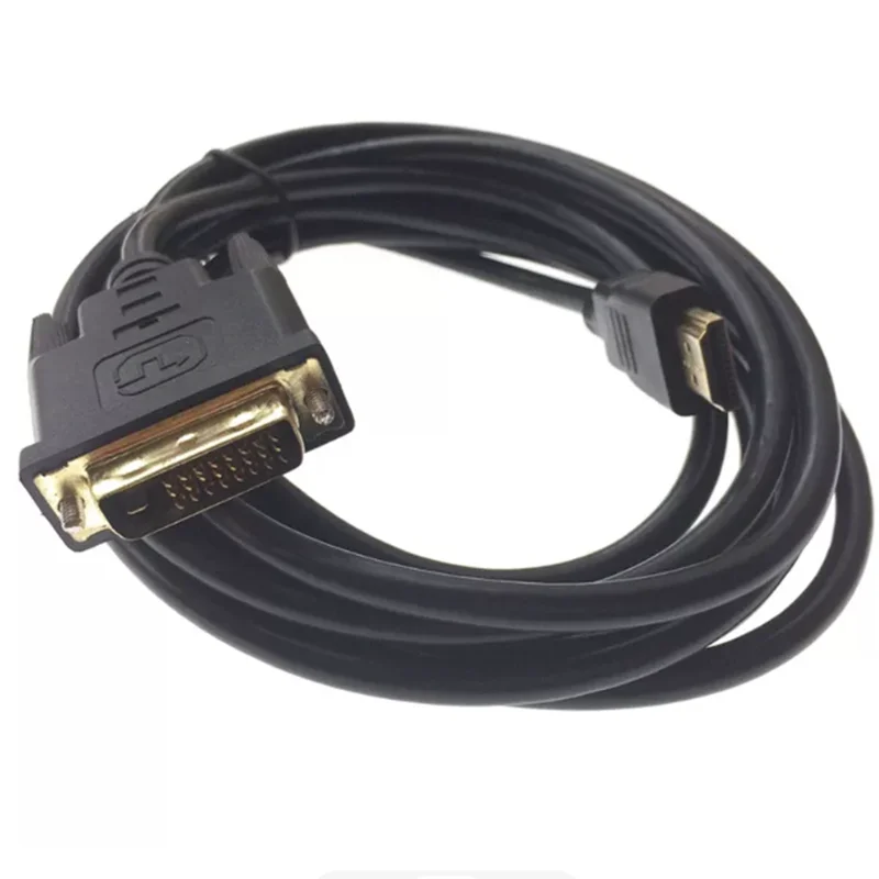 For Xbox HDTV DVD LCD HDMI-Compatible to DVI Cable Bi-direction Converter Cable HDMI-Compatible Male to 24+1 DVI-D Male Adapter