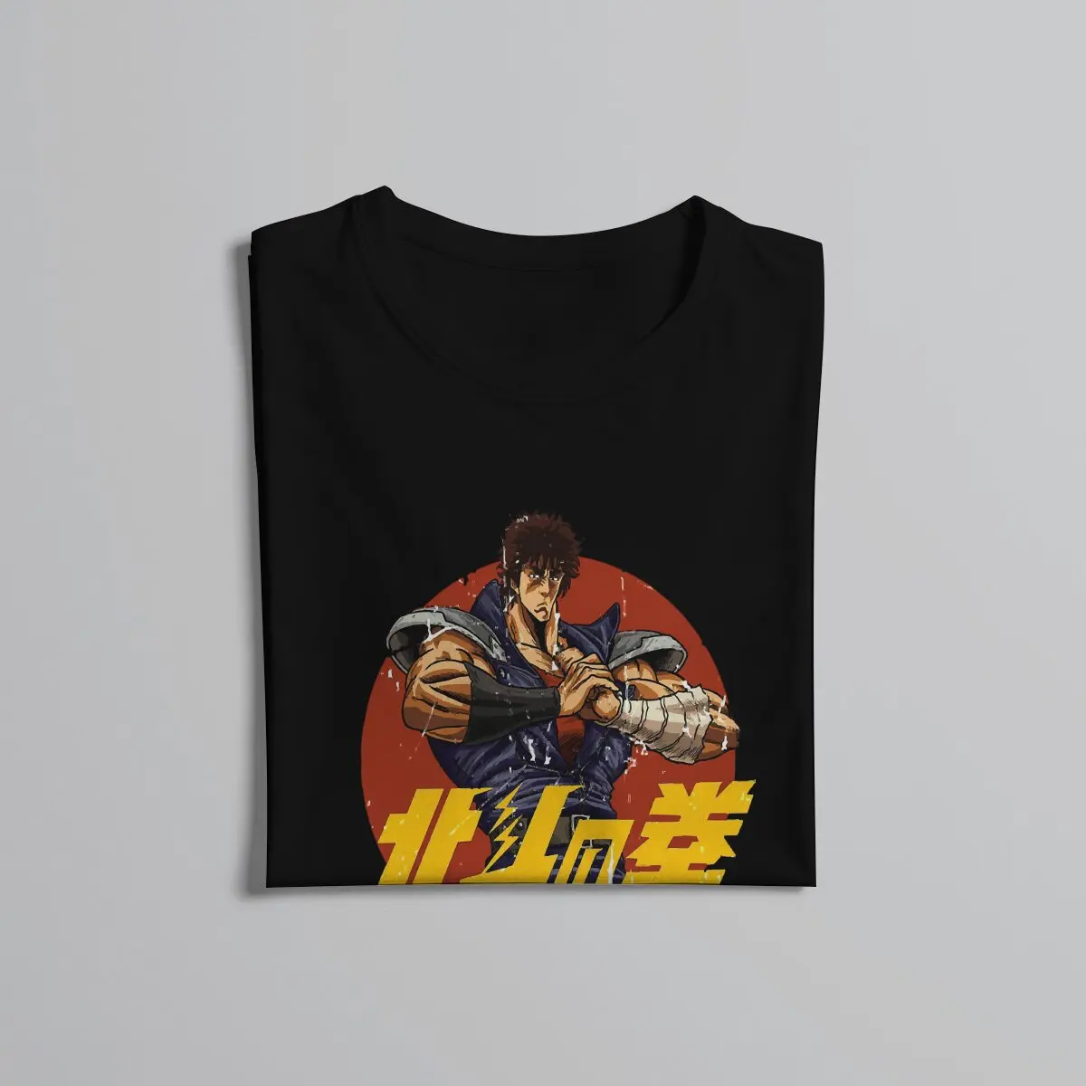 HOKUTO NO KEN Fist of North Star T Shirt Fashion Crewneck TShirt Polyester Short Sleeve