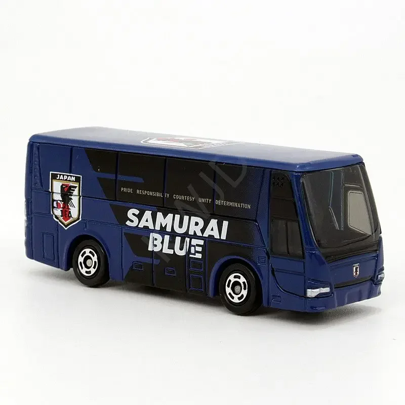 TAKARA TOMY Tomica JFA\'S DREAM World Cup Japan National Football Team Bus Alloy Toys Motor Vehicle Diecast Metal Model Gifts