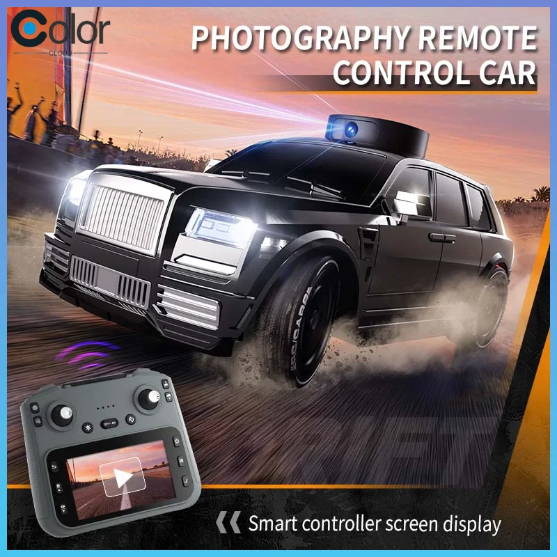 911s Rc Car Equipped With 4.5 Inch Large Screen Camera Support Hd Photo Shooting Video Recording Drift Vehicle Fun Play Toy Gift