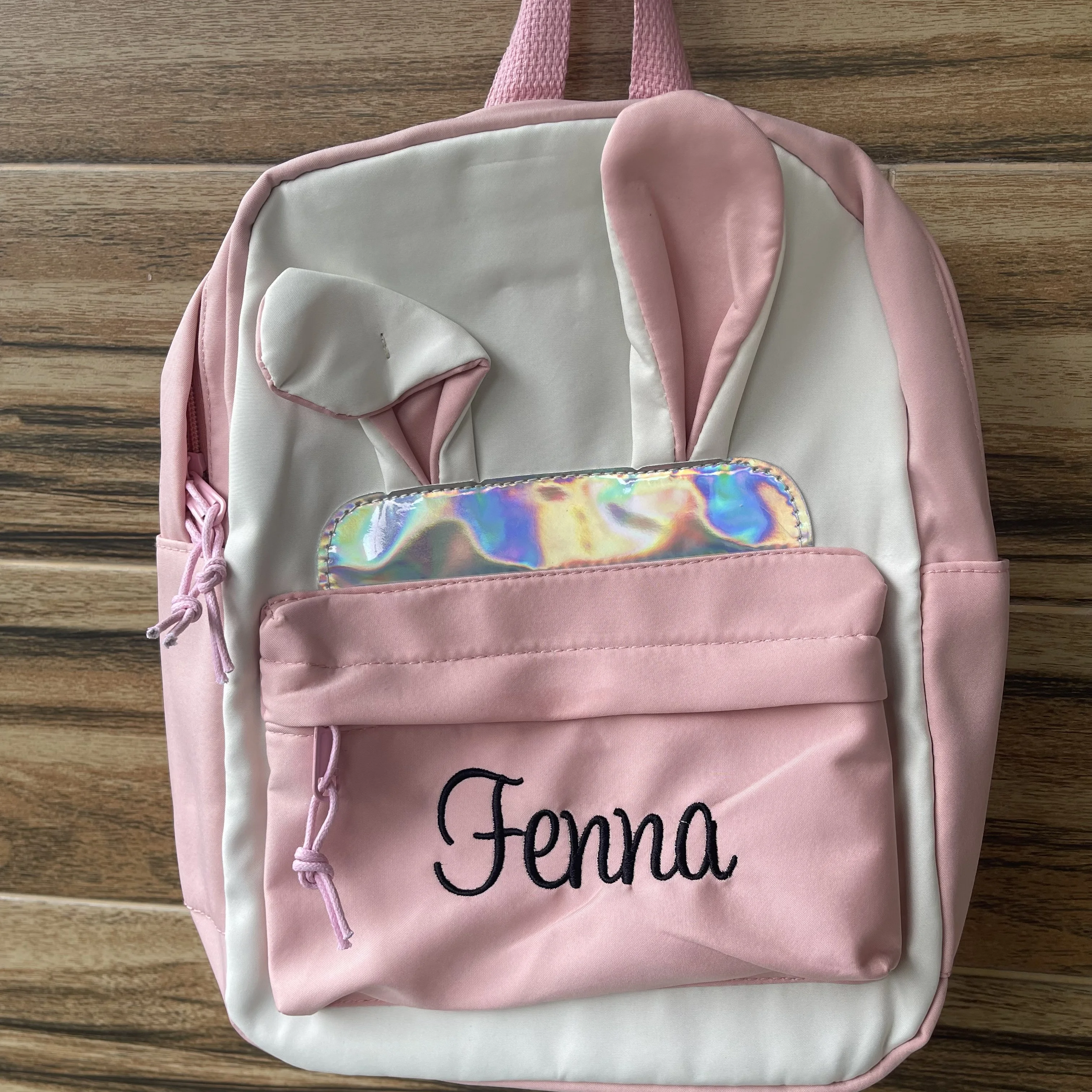 Personalized Customized Kindergarten Backpack Cute Cartoon Backpack With Wmbroidered Name Suitable For Little Boys And Girls