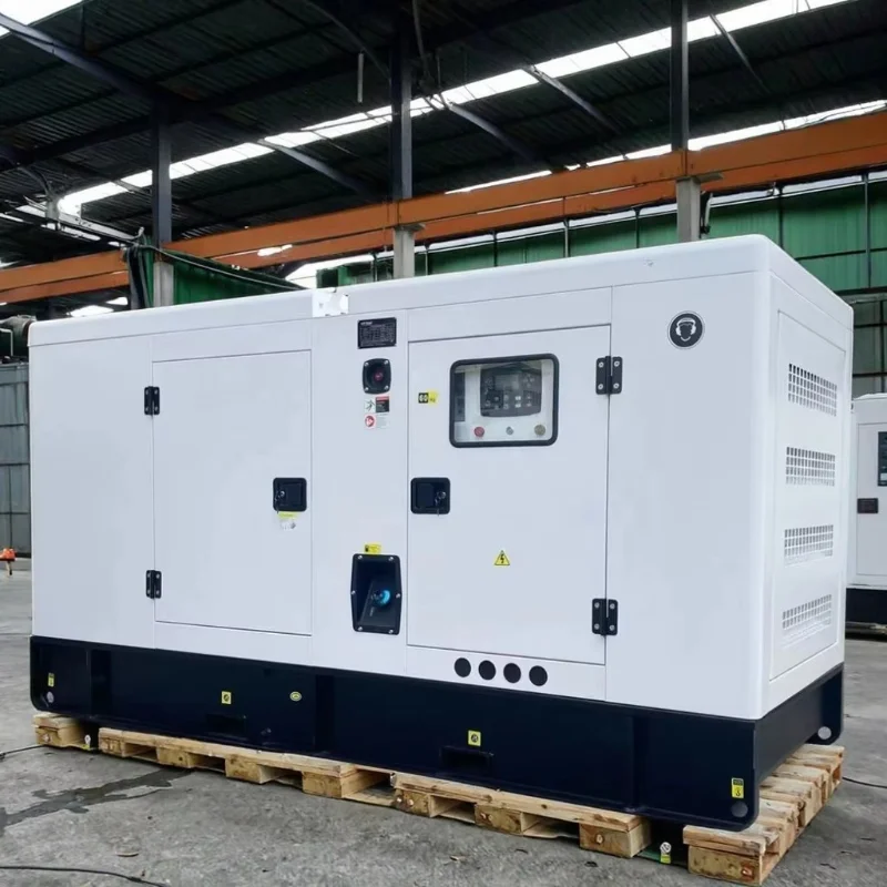 Customized 3 Phases 300KW 400KW 400KVA 500KVA For For Diesel Genset Super Silent Diesel Generator Set 95% Efficiency
