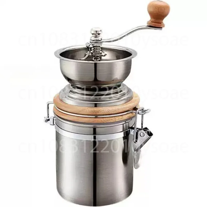 Stainless Steel Manual Coffee Grinder Spice Mill Hand Tool Coffee Bean Grind Molinillo Machine Coffee Bean Mill Kitchen Tools