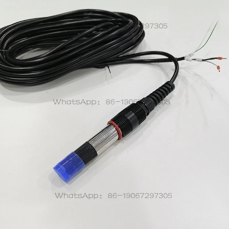Residual Chlorine Electrode NS-70-5M Diaphragm Polarographic Membrane Probe Submerged Mounting 3/4 Thread