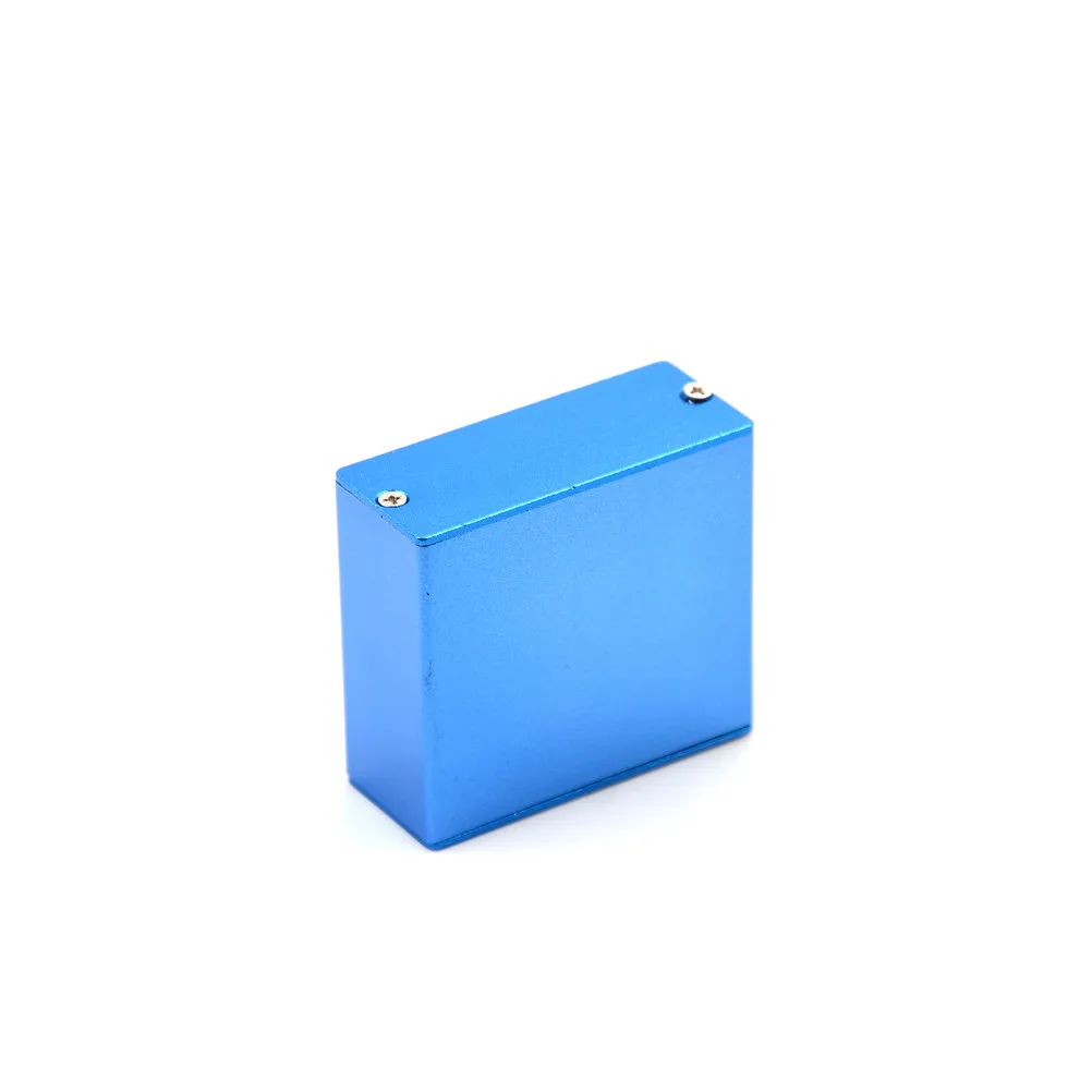 24x58x50mm Aluminum Electronic Junction Box DIY Electronic Project Enclosure Case Blue Aluminum PCB Instrument Box