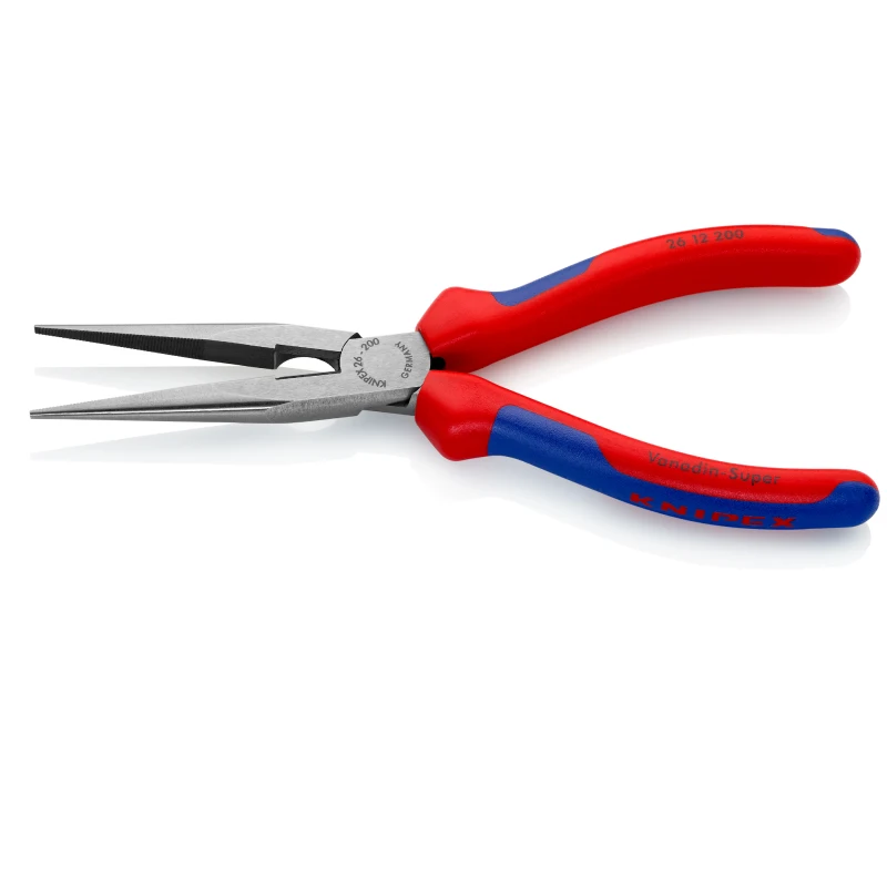 KNIPEX 26 12 200 Snipe Nose Side Cutting Pliers High Quality Materials Exquisite Workmanship Simple Operation Improve Work Effic