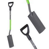KADAX Shovel Spade 126cm Drenary Long Fruit Spade Narrow Sharp Dolter