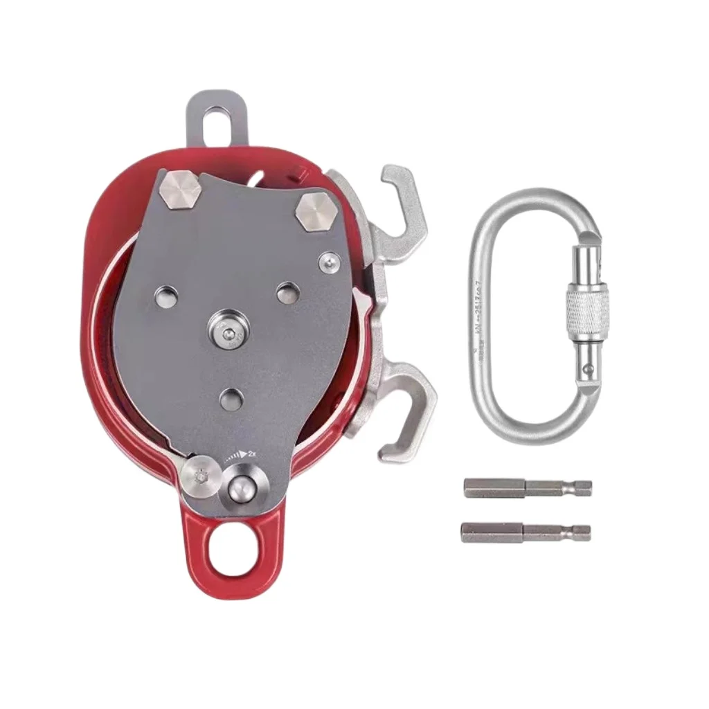 CCD/CCR Load 200kg Ascent Descent Device Aerial Work Electric Lift Drill Drive Pulley Electric Wheel Lifting Device Ascender