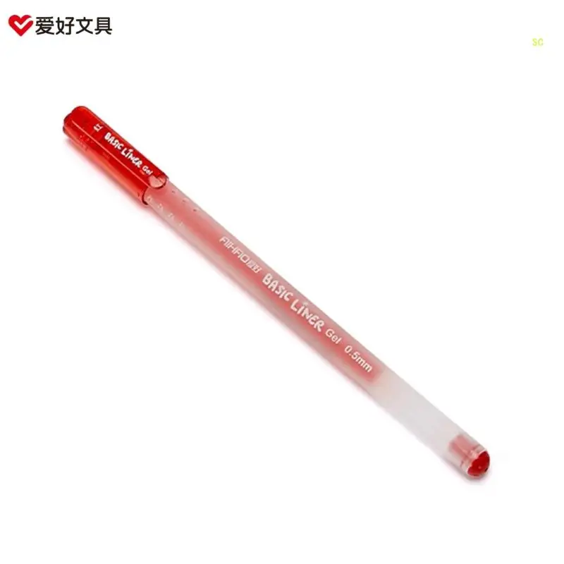 0.5mm Extra-Thin Fine Tip Pens Gel Liquid Rolling Ball Point Pens for Office Dropship