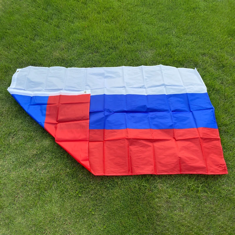 aerlxemrbrae flag  90*150cm Hanging big Russian National flag for Festival  Home Decoration flag banner